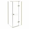 BESCO Kabina prysznicowa Pixa Gold 90x90 Prawa PKP-90-195G